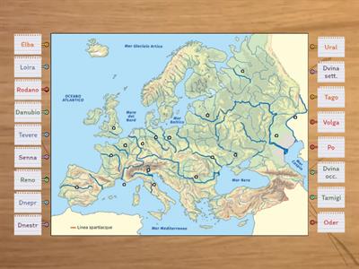 Fiumi in Europa
