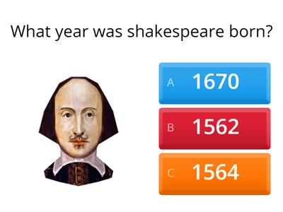William Shakespeare's life