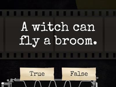 Halloween True False