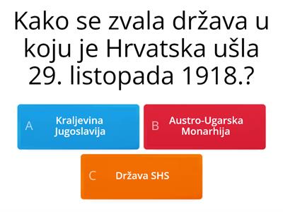 Hrvatska od 1918. do 1939.