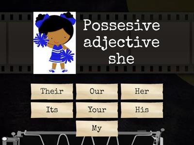 Possesive adjectives 