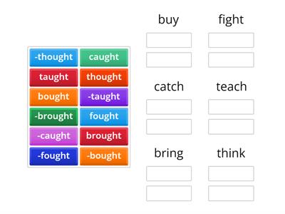 Present Perfect Irregular Verbs 4 