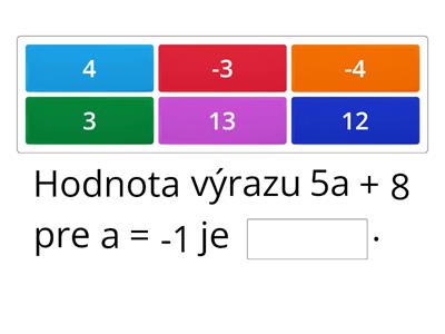 Výrazy - hodnota výrazu, Pomocník 1 pre 8.roč., strana 38 / cvičenia 6 a 7.