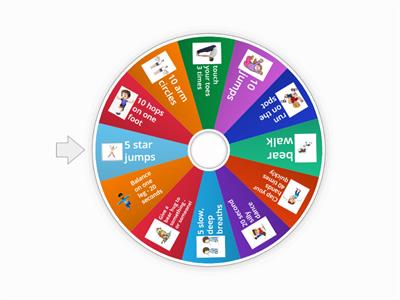 Remote learning PE Wheel