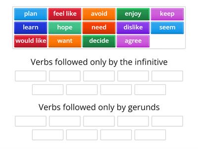 Unit 10 Grammar 2 infinitives and gerunds