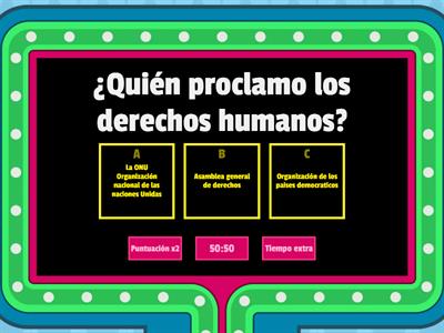 Activacion saberes previos Derechos Humanos