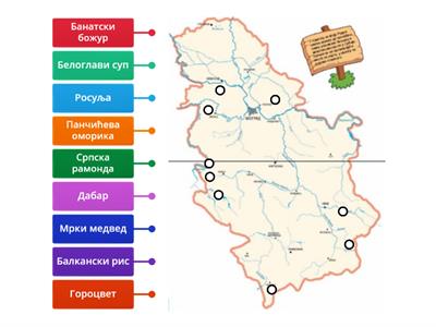 Квиз  Угрожене биљне и животињске врсте у Србији