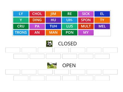 CLOSED-CLOSED / CLOSED-OPEN MEGAWORDS SPORTS WEEK
