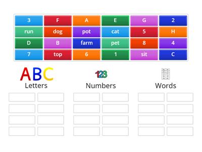 Letters Sort KG (Ms.Hoda)