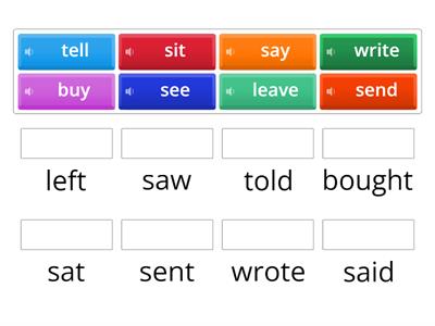 Irregular verbs