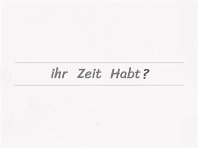 Schr. 1 L 3 Ja/Nein Fragen