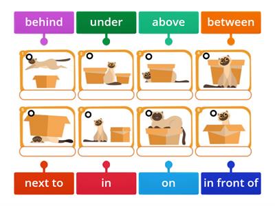 Prepositions of place