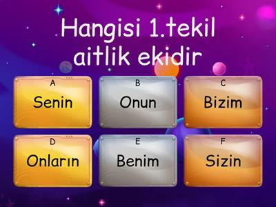 6. Sınıf Türkçe hal ekleri 