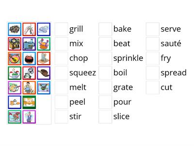 Cooking verbs 