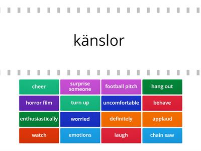 Gleerups Unit 6: are you in touch with your feelings?