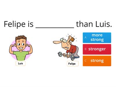 COMPARATIVES AND SUPERLATIVES