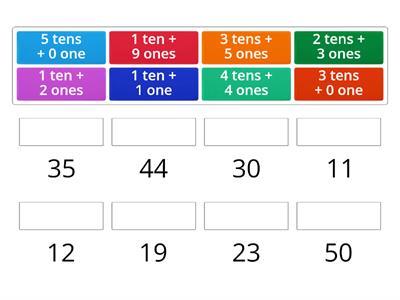 Place Value - tens and ones