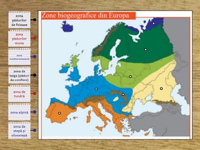 Zonele biogeografice ale Europei