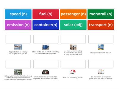 3a Vocabulary words