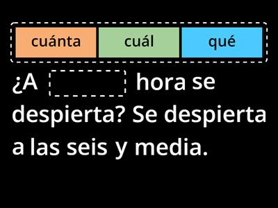 SPA 102 - LA RUTINA DE PENÉLOPE - Preguntas