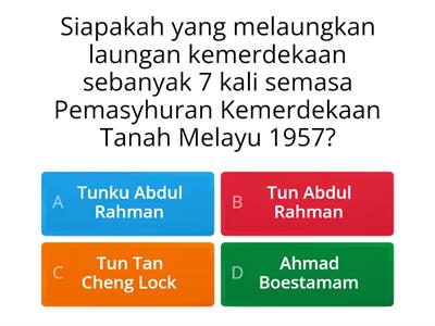Tokoh Kemerdekaan Tanah Melayu