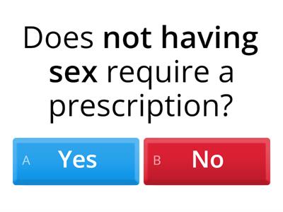 Birth Control & Prescriptions 