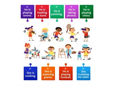 Kid's Box 2 Unit 10 - Hobbies and present continuous