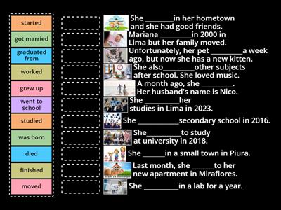 Basic 5 Unit 11Life events