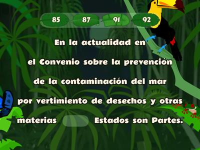 Tratados y convenio nacionales e internacionales que protegen el medio ambiente.