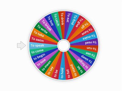 irregular verbs - 1