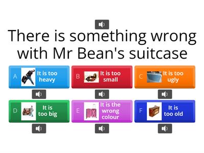 Mr Bean - Suitcase - Quiz
