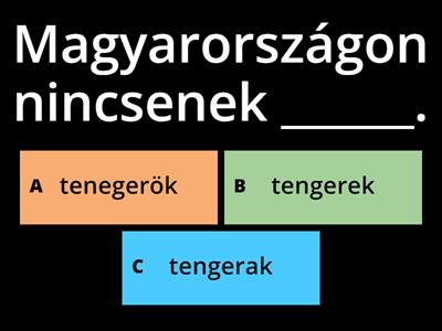 Magyar nyelv (138): Többes szám // Plural (01)