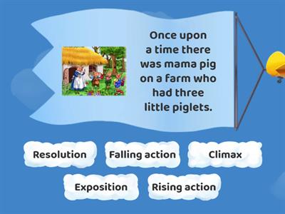 Three Little Pigs - Topics Sentences-
