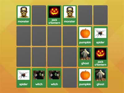 Halloween Vocabulary 