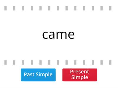 True/False: Past Simple Forms