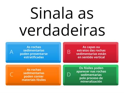 CARACTERÍSTICAS  E TIPOS DE ROCHAS SEDIMENTARIAS