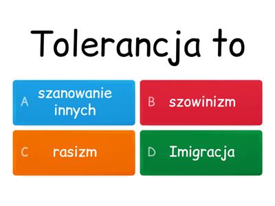 Tolerancja i objawy ksenofobii