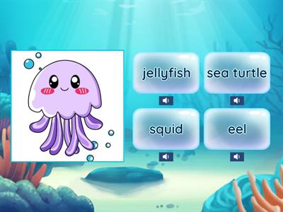 Ocean Animals | Speaking Club | Quiz