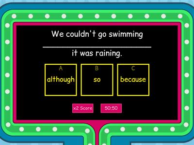 Subordinating conjunctions