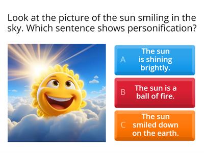 Quiz on personification snd alliteration