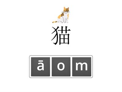 宠物 питомцы, домашние животные на китайском языке (составить чтение)