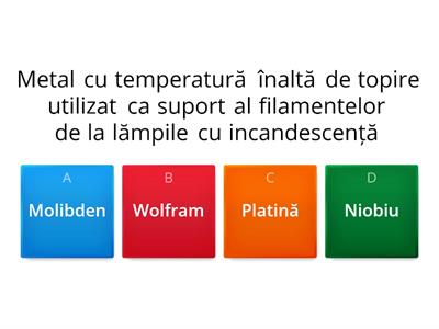 Metale cu temperatură înaltă de topire 