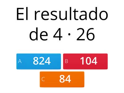 Multiplicación y división de enteros