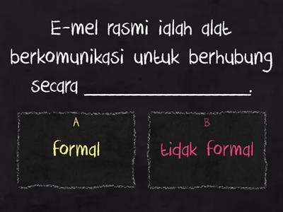 Format E-mel Rasmi