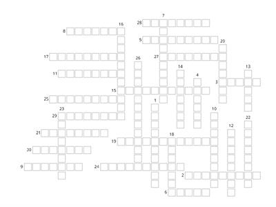 Anatomy and Physiology Crossword