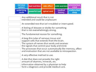 Alternative therapy adjective noun collocations definitions