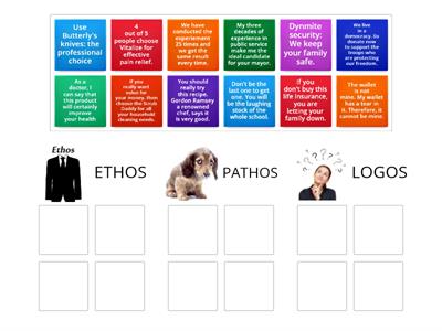 Ethos, Pathos, Logos Group Sort