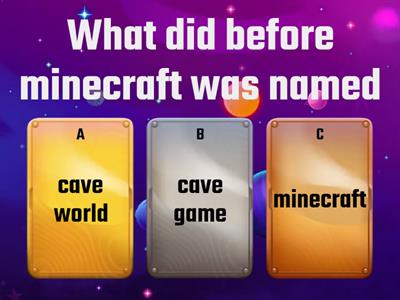 Minecraft quiz