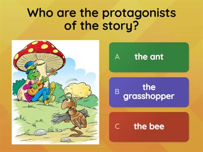 The ant and the grasshopper (comprehension quiz)