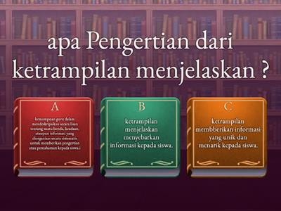 Ketrampilan Menjelaskan